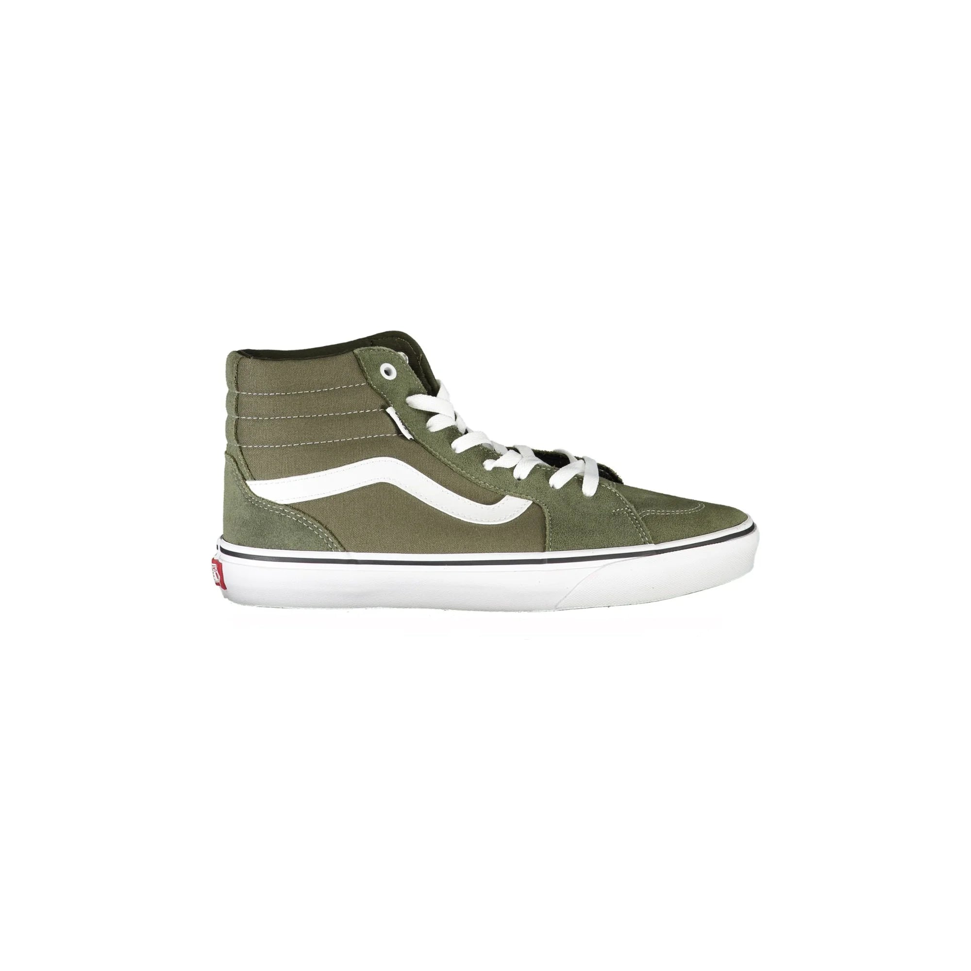 Vans Sneakers Uomo Verde Dettagli a Contrasto - foto prodotto
